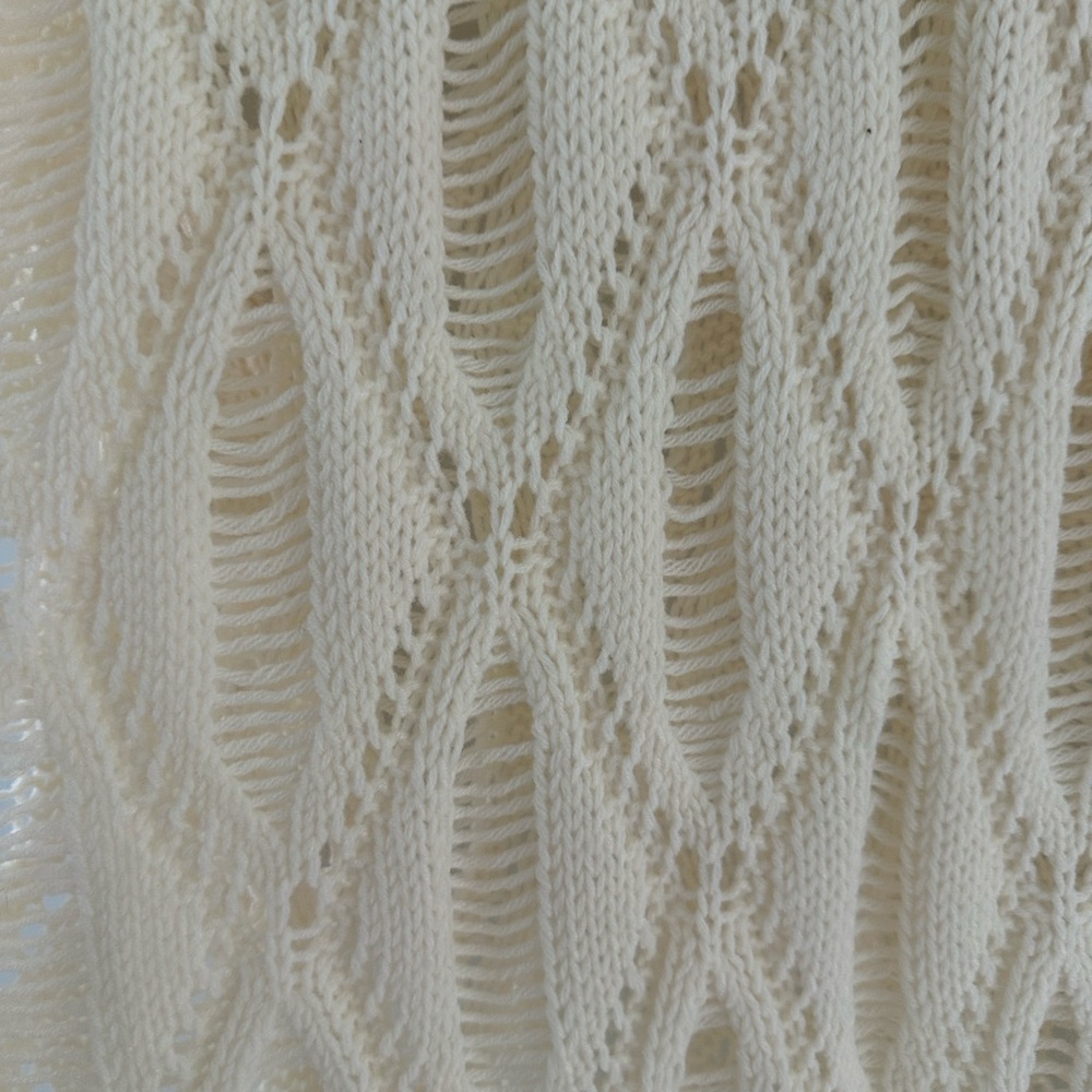 H&M Ivory Long Sleeve Knit Dress - Picture 8 of 10
